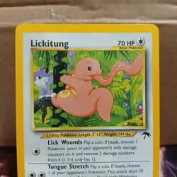 Pokemon TCG Lickitung Card 16/18 Southern Islands NM - Image 2