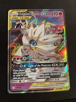 Pokemon TCG - Solgaleo & Lunala GX 75/236 Sun & Moon Cosmic Eclipse - Image 1