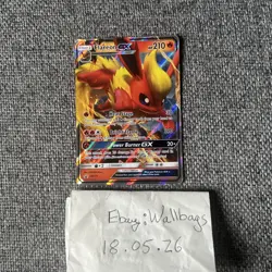 Flareon GX - SM171 Holo Promo Sun & Moon Promo Pokemon NM - Image 1