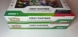2 x Pokemon TCG First Partner Illustration Collection Series 1 - 3 Packs Promo - Image 4