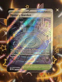 Pokemon TCG Mystery Garden Trainer Card Holo Rare NM 172/132 Mega Evolution - Image 1