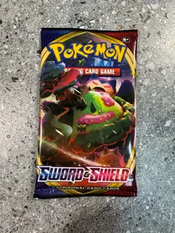 Pokemon TCG 4x (=1 Artset) Sword & Shield Booster Pack Genuine Factory Sealed - Image 3