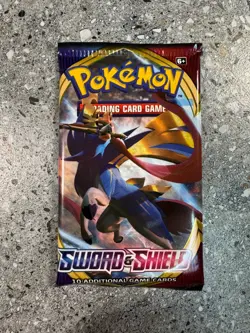 Pokemon TCG 4x (=1 Artset) Sword & Shield Booster Pack Genuine Factory Sealed - Image 5