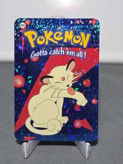2000 Vintage Pokemon Vending Prism Sticker - Persian Solo Gallery #053 - Image 1