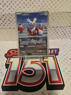 Pokemon Delibird 152/132 Mega Evolution Illustration Rare Card NM - Image 1