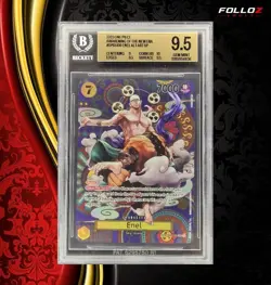CARTA ONE PIECE ENEL OP05-100 MOSAIC ENG BGS 9.5 - Image 1