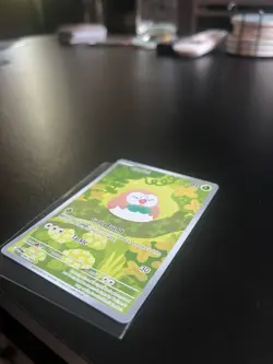 Pokemon Rowlet Illustration Rare Full Art Near Mint Perfect Order 090/088 - Image 3