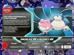 Pokemon TCG: Snorlax Ex & Blissey Ex Special Collection - New & Sealed In Box - Image 2