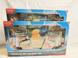2X Pokemon TCG Snorlax ex and Blissey ex Special Collection Box Factory Sealed - Image 1