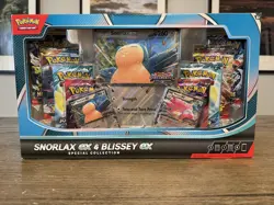 Pokemon Snorlax EX Blissey EX Special Collection 8 Booster Pack Box Sealed - Image 1