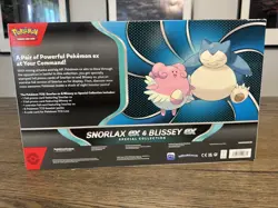 Pokemon Snorlax EX Blissey EX Special Collection 8 Booster Pack Box Sealed - Image 2