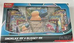 Pokemon TCG: Snorlax Ex & Blissey Ex Special Collection Box - New In Box - Image 1