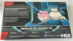Pokemon TCG: Snorlax Ex & Blissey Ex Special Collection Box - New In Box - Image 2