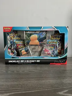 Pokemon TCG: Snorlax Ex & Blissey Ex Special Collection Box - Brand New Sealed ✅ - Image 1