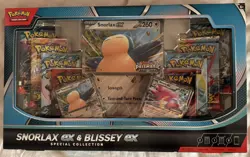 Pokemon TCG: Snorlax ex & Blissey ex Special Collection Box - SEALED ✅🔥 - Image 1