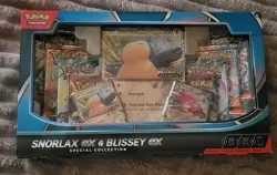 Pokemon Snorlax ex & Blissey ex Special Collection Box New Sealed - Image 1