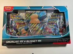 Pokemon TCG Snorlax Ex & Blissey Ex Special Collection Box Brand New Sealed - Image 1