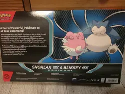 Pokemon TCG Snorlax & Blissey Ex Special Collection Box Sealed (Inc. 8 Packs) UK - Image 2