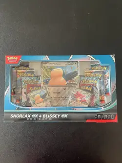 Pokemon TCG Snorlax Ex & Blissey Ex Special Collection Box Brand New Sealed - Image 1