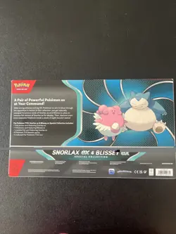 Pokemon TCG Snorlax Ex & Blissey Ex Special Collection Box Brand New Sealed - Image 2