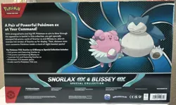 Pokemon Snorlax ex & Blissey ex Special Collection Box 3 Promos 8 Packs - Image 2