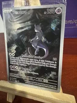 Mewtwo - SVP 052 - Black Star Promo - Scarlet & Violet 151 *SEALED* - Image 5