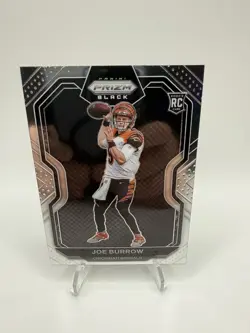 2020 Panini Chronicles JOE BURROW Prizm Black Base RC #PB-1 Rookie Bengals 🔥 - Image 1