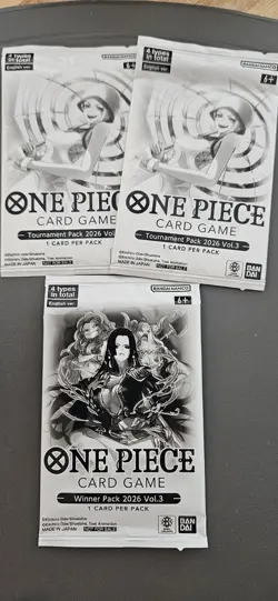 Winner Pack 2026 Vol. 3 One Piece Card Game Promotional Pack English Sealed - Image 1