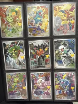 Pokemon TCG: First Partner Illustration Collection Series 2 Full Set (9 Cards) - Image 1
