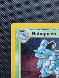 Nidoqueen Holo 7/64 Jungle 1st Edition Vintage English Pokemon Card - Image 2