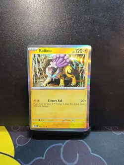 Raikou 048/132 Mega Evolutions Holo Rare Pokemon Card - Image 1