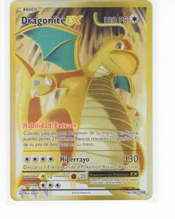 ~ESP~ SPANISH Dragonite EX Evolutions 106/108 Evoluciones Pokemon Card (G4) - Image 1