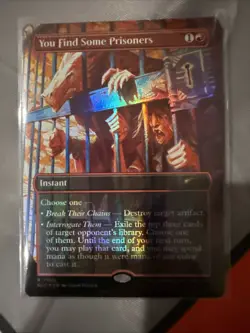 MTG Foil You Find Some Prisoners Shadows Over Baldur's Gate Secret Lair NM - Image 1