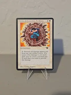 MTG Circle Of Protection Artifact MP Antiquities - Image 1