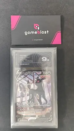 Pokemon TCG | Umbreon V (BRS TG22) | Brilliant Stars | AI GRADING 9.5 - Image 1