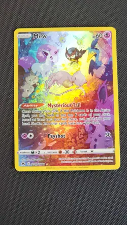 Mew GG10/GG70 Pokemon SWSH: Crown Zenith: Galarian Gallery Holo ENG, NM - Image 1