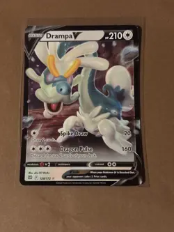 Drampa V Holo 128/172 Pokemon SWSH: Brilliant Stars - Image 1