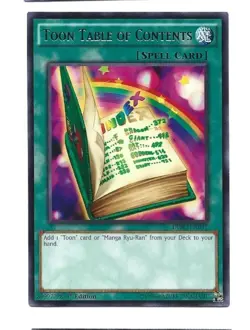 YuGiOh Toon Table of Contents DPBC-EN047 First edition - Image 1