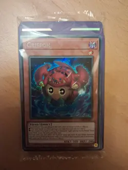 Yugioh Griffoh CORI-ENSP1 Secret Rare Limited Edition Sealed with Field Centers - Image 3