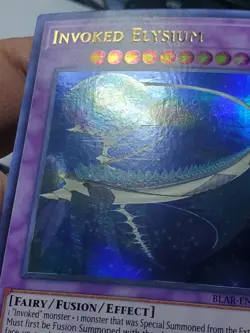 Yugioh x2 Invoked Elysium BLAR-EN083 Ultra Rare 1st Edition - Image 2