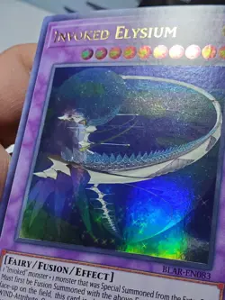 Yugioh x2 Invoked Elysium BLAR-EN083 Ultra Rare 1st Edition - Image 3