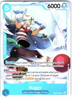 BUGGY (048) - OP16-048 - FOIL SR - ONE PIECE - NM - Image 1