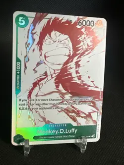 Monkey.D.Luffy OP07-033 - 3rd Anniversary Treasure Campaign Pack Promo English - Image 3