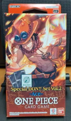 New One Piece TCG: Special DON!! Set Vol 2 (Ace) - FACTORY SEALED! - Image 1
