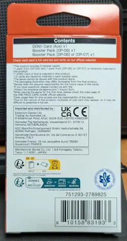 New One Piece TCG: Special DON!! Set Vol 2 (Ace) - FACTORY SEALED! - Image 2