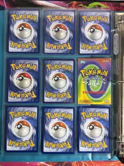 Pokemon Card Binder Lot Cards Charizard Dragonite WOTC Reverse Holo EX - Image 2