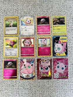 Bundle of 12x Jigglypuff & 1x Ludicolo Cards Pokemon - Image 1