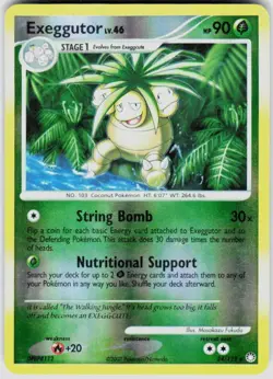 POKEMON EXEGGUTOR 24/123 MYSTERIOUS TREASURES REVERSE HOLO LP - Image 1