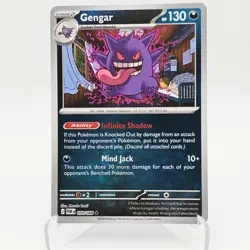 Gengar Reverse Holo 050/088 ME03: Perfect Order NM Pokemon - Image 1
