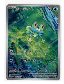 FROAKIE 088/086 SHINY RARE ME04: CHAOS RISING POKEMON NM/M - Image 1